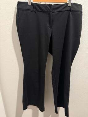 New York & Company Black Dress Pants Trousers Size 16 Petite
